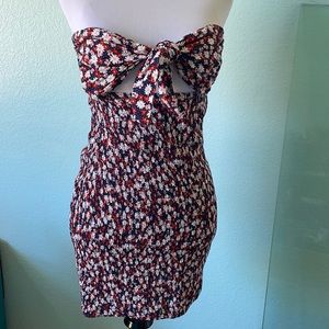 O. Vianca Strapless Dress